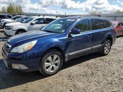 Salvage cars for sale at Arlington, WA auction: 2010 Subaru Outback 2.5I Premium