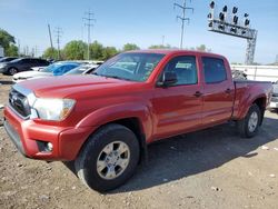 Salvage cars for sale from Copart Columbus, OH: 2013 Toyota Tacoma Double Cab Long BED