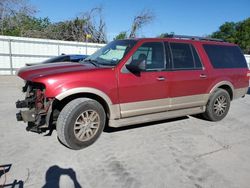 Salvage cars for sale from Copart Corpus Christi, TX: 2014 Ford Expedition EL XLT