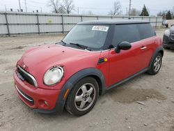 Salvage cars for sale from Copart Lansing, MI: 2011 Mini Cooper