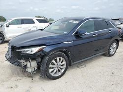 Salvage cars for sale from Copart Haslet, TX: 2019 Infiniti QX50 Essential