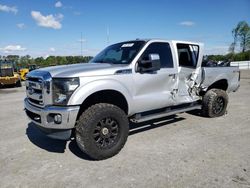 Salvage cars for sale at Dunn, NC auction: 2011 Ford F250 Super Duty