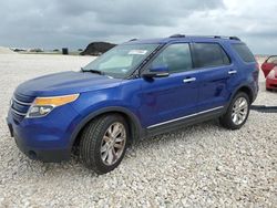 Vehiculos salvage en venta de Copart Temple, TX: 2013 Ford Explorer Limited