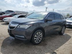 Salvage cars for sale from Copart Chicago Heights, IL: 2014 Acura MDX Technology