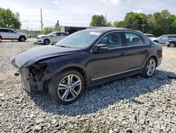 Salvage cars for sale from Copart Mebane, NC: 2015 Volkswagen Passat SEL