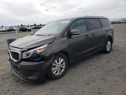 Salvage cars for sale from Copart Airway Heights, WA: 2017 KIA Sedona LX