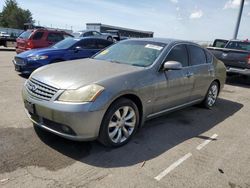 Salvage cars for sale at Moraine, OH auction: 2007 Infiniti M35 Base