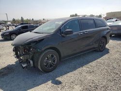 Salvage cars for sale at Mentone, CA auction: 2024 Toyota Sienna XSE