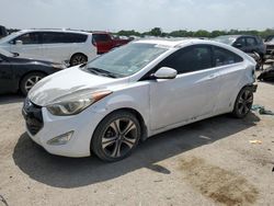 Salvage cars for sale at San Antonio, TX auction: 2013 Hyundai Elantra Coupe GS