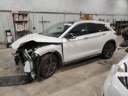 Infiniti QX50 Pure salvage cars for sale: 2020 Infiniti QX50 Pure