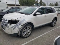 Salvage cars for sale at Rancho Cucamonga, CA auction: 2014 Ford Edge SEL
