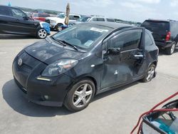 Salvage cars for sale at Grand Prairie, TX auction: 2008 Toyota Yaris