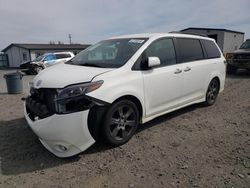 Salvage cars for sale at Airway Heights, WA auction: 2017 Toyota Sienna SE