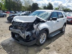 Salvage cars for sale from Copart Madisonville, TN: 2017 Ford Explorer