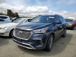 Salvage cars for sale at Martinez, CA auction: 2017 Hyundai Santa FE SE