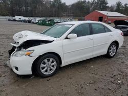Salvage cars for sale from Copart Mendon, MA: 2011 Toyota Camry Base