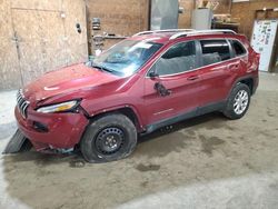 Salvage cars for sale at Ebensburg, PA auction: 2017 Jeep Cherokee Latitude