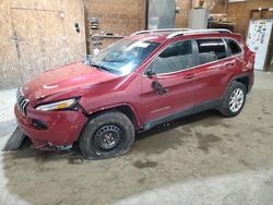 Jeep salvage cars for sale: 2017 Jeep Cherokee Latitude