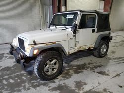 Jeep Wrangler salvage cars for sale: 2004 Jeep Wrangler / TJ Sport