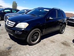 Salvage cars for sale at North Las Vegas, NV auction: 2006 Mercedes-Benz ML 350