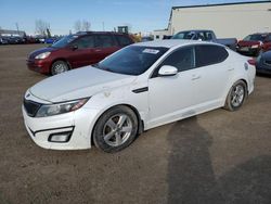 Salvage cars for sale from Copart Rocky View County, AB: 2015 KIA Optima LX