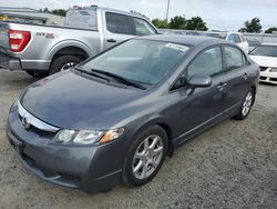 Salvage cars for sale from Copart Sacramento, CA: 2009 Honda Civic LX