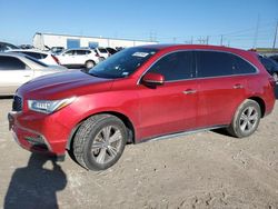 Salvage cars for sale at Haslet, TX auction: 2020 Acura MDX