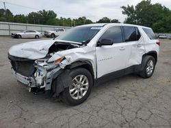 Salvage cars for sale at auction: 2020 Chevrolet Traverse LS