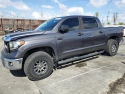 Salvage cars for sale from Copart Wilmington, CA: 2019 Toyota Tundra Crewmax SR5