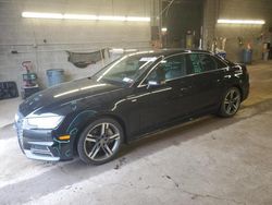 Salvage cars for sale at Angola, NY auction: 2018 Audi A4 Premium Plus