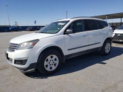 Salvage cars for sale at Anthony, TX auction: 2017 Chevrolet Traverse LS