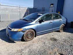 Salvage cars for sale from Copart Elmsdale, NS: 2008 Honda Civic DX