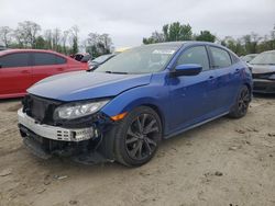 Honda Civic Sport Vehiculos salvage en venta: 2018 Honda Civic Sport