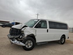 Salvage trucks for sale at Andrews, TX auction: 2012 Chevrolet Express G3500 LT