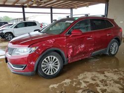 Salvage cars for sale at Tanner, AL auction: 2016 Lincoln MKX Select