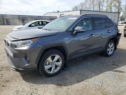 Salvage cars for sale at Arlington, WA auction: 2021 Toyota Rav4 Limited