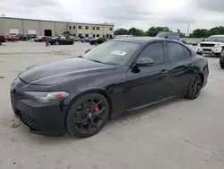 Salvage cars for sale from Copart Wilmer, TX: 2019 Alfa Romeo Giulia