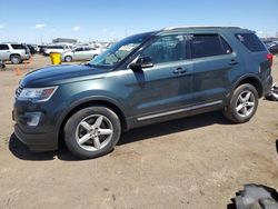 Salvage cars for sale from Copart Brighton, CO: 2016 Ford Explorer XLT