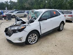 Salvage cars for sale at Ocala, FL auction: 2021 Chevrolet Equinox LS