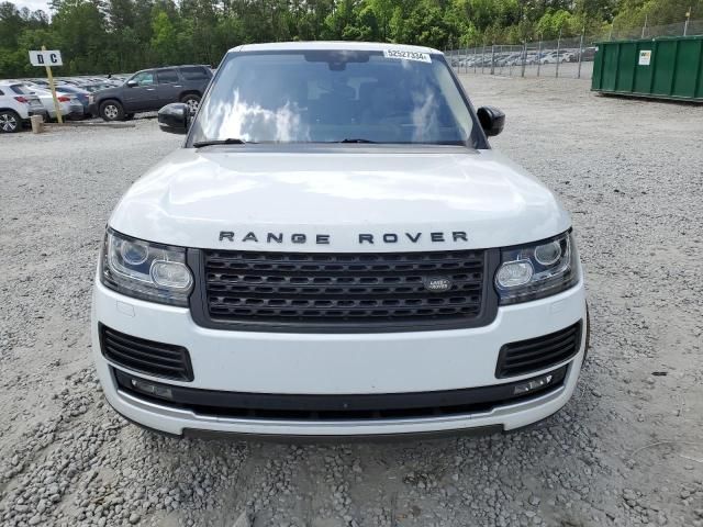 2016 Land Rover Range Rover Supercharged