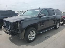 Vehiculos salvage en venta de Copart Grand Prairie, TX: 2018 GMC Yukon XL K1500 SLT