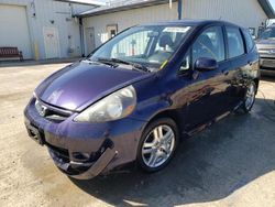 Honda salvage cars for sale: 2008 Honda FIT Sport