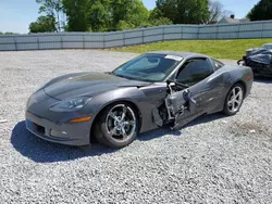 Salvage cars for sale at Gastonia, NC auction: 2010 Chevrolet Corvette