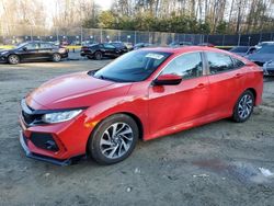 Salvage cars for sale at Waldorf, MD auction: 2017 Honda Civic EX