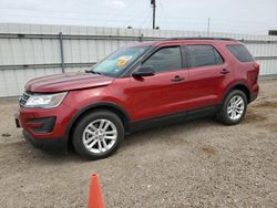 Salvage cars for sale from Copart Mercedes, TX: 2017 Ford Explorer