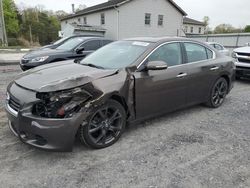 Salvage cars for sale at York Haven, PA auction: 2014 Nissan Maxima S