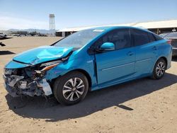 Salvage cars for sale from Copart Phoenix, AZ: 2018 Toyota Prius Prime