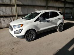Salvage cars for sale from Copart Phoenix, AZ: 2020 Ford Ecosport S