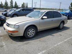 Salvage cars for sale from Copart Rancho Cucamonga, CA: 1997 Nissan Maxima GLE