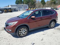 Salvage cars for sale at Mendon, MA auction: 2015 Honda CR-V EX